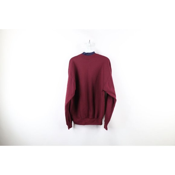 Vintage 90s Womens Medium Faded Christian Noahs Ark Crewneck Sweatshirt USA - Picture 6 of 8